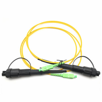 IP67 Huawei Mini-SC to standard SC/APC Simplex Singlemode Fiber Patch Cord